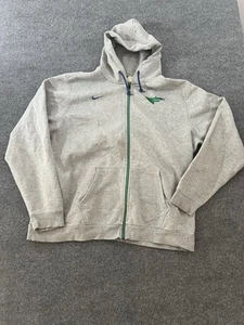 NIKE FLIGHT HOODIE MEN'S 3XLT GREY FULL ZIP - Picture 1 of 7