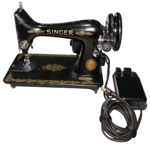 VINTAGE SINGER BZ 15-8 KOMPAKTE NÄHMASCHINE mit PEDALLAUFLÄUFEN - Bild 1 von 18