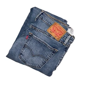 Levi's 541 Hombre Atlético Cónico Lavado Medio Jeanz Talla 32 x 32 - Imagen 1 de 3