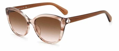 Gafas de sol para mujer Kate Spade New York Hensley doradas/S 55/17 con estuche Foto 1 de 4