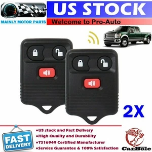 2pcs Keyless Entry Remote Control Car Key Fob For Ford F150 F250 F350 Expedition - Picture 1 of 15