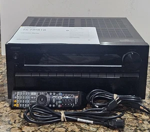 Onkyo TX-NR818 7.2-Channel Network AV Receiver W/ Remote, Cables & Manual Bundle - Picture 1 of 11