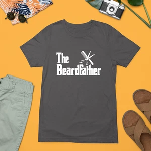 The Beard Father T-Shirt Funny Barber Gift Stylish Hairdresser Grooming Expert - Picture 1 of 24