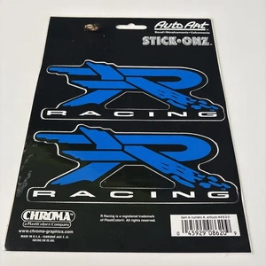 R Racing sticker set Auto Art STICK ONZ Tuner drift race decal New 8620 CHROMA - Picture 1 of 6