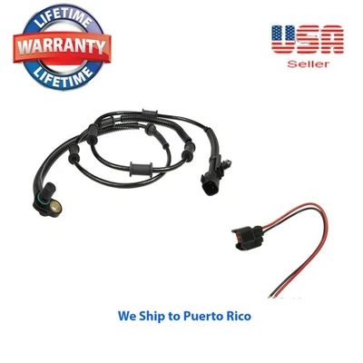 Sensor de velocidad de rueda ABS delantero derecho o izquierdo y conector apto para Dodge y RAM 4500 5500 Foto 1 de 4
