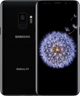 Samsung Galaxy S9 Smartphone SM-G960F 64GB 4G Midnight Black 4K Camera - Cracked - Image 1 of 4
