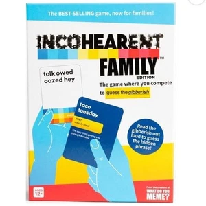 Incohearent Family Travel Edition Game by What Do You Meme? Card Game Party A4 - Picture 1 of 9