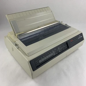 OKI Pacemark 3410 9-PIN Dot Matrix Printer GE8285A Tested No Ribbon - Picture 1 of 17