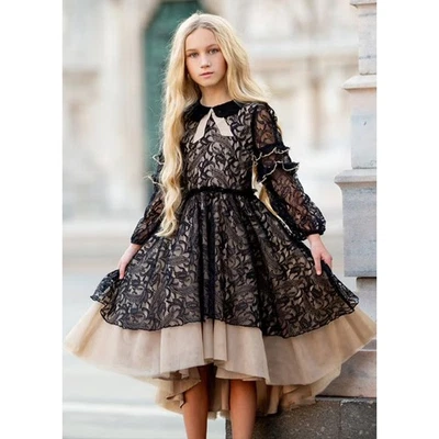 Copied - Joyfolie Mia Joy Girl’s Paris Petticoat Dress in Black Size  10 - Image 1 of 4