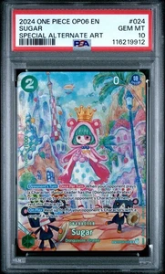 Sugar PSA 10 One Piece English Card OP04-024 Alternate Art 2024 - Picture 1 of 2