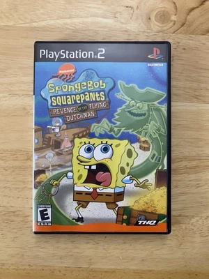 SpongeBob Squarepants Revenge of the Flying Dutchman PS2 PlayStation 2 & Manual - Image 1 of 3