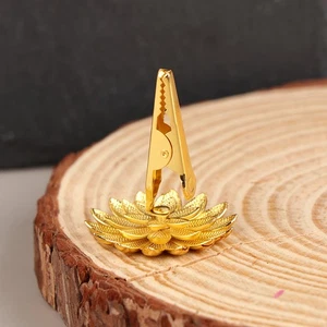 1Pc Incense Stick Holder Lotus Fragrance Clip Censer Sandalwood Censer Coil  BII - Picture 1 of 11