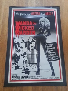 WANDA THE WICKED WARDEN SEXPLOITATION 1 SHEET 1977 Original 26.25 X 40 - Picture 1 of 8