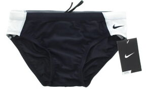 Nike Men's Swim Briefs, Competition Swimsuit Bottom with Drawstring TESS0048