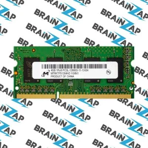 4GB DDR3 RAM Micron MT8KTF51264HZ-1G6N1 SO-DIMM - 1Rx8 PC3L-12800S-11-13-B4 - Imagen 1 de 1