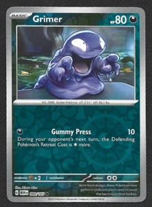 Pokemon Scarlet & Violet 151 Grimer 088/165 Reverse Holo Near Mint - Picture 1 of 2