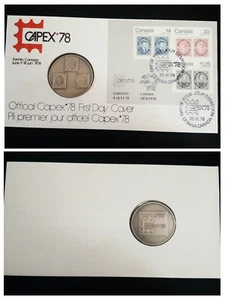 EXT RARE CANADA CAPEX78 ONLY 18 KNOWN “LIMITED EDITION” SILVER MEDALLION 99.99% - Picture 1 of 5