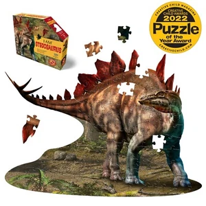 Madd Capp Stegosaurus 100 Piece Shaped Puzzle - Picture 1 of 5