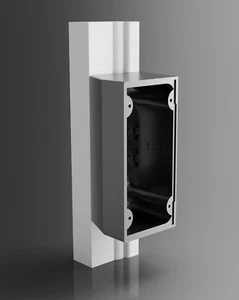 Ring Video Doorbell 2nd generation - 2" brick moulding spacer. Mounting bracket - Picture 1 of 11