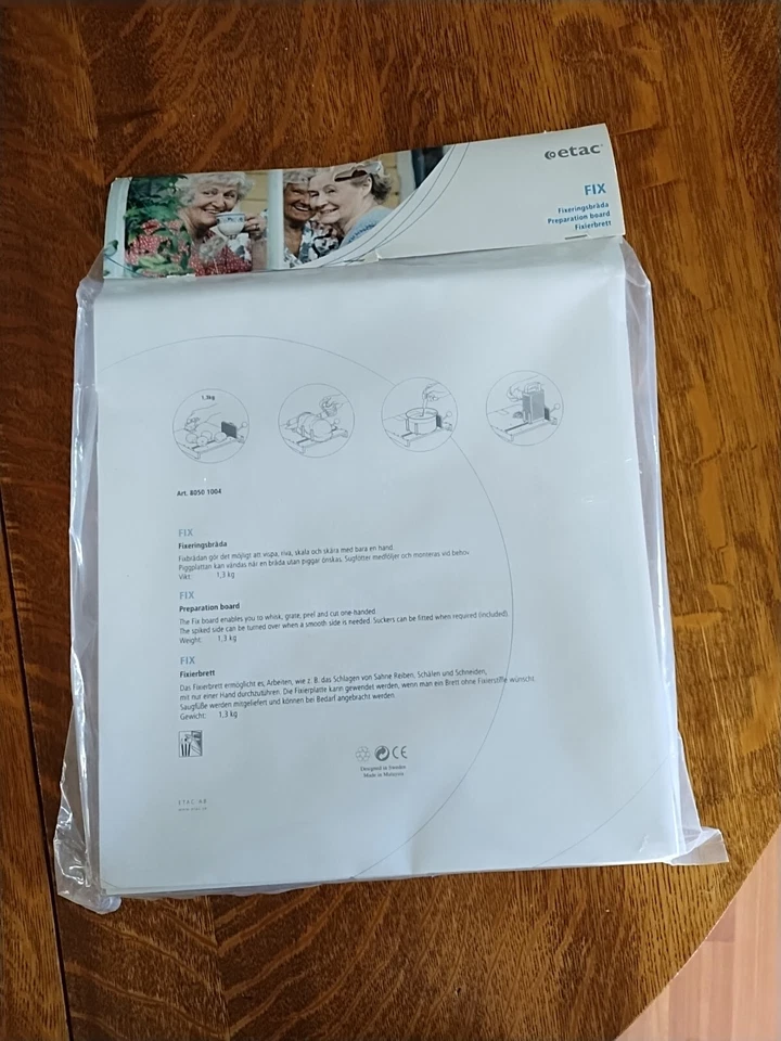 Tábua de Preparação de Alimentos Etac Fix Tábua de Corte Estação de Preparação de Alimentos NOVA Frete Rápido - Imagem 1 de 4