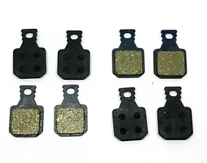 2 Pair Bike brake pads resin for Magura  MT5, MT7,  4 pistons, 8.P, 8.S - Picture 1 of 6