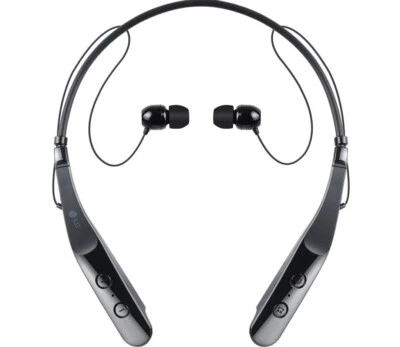 OPEN-BOX LG TONE HBS-510 Black Neckband Headsets -JBL Sound Bluetooth Headphones - Image 1 of 4