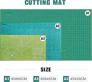 Self Healing Colourful Cutting Mat A1(90X60Cm), Great for Scrapbooking, Quilting - Picture 1 of 6
