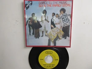 💥 ' SLY & THE FAMILY STONE ' HIT 45+ PICTURE [DANCE TO THE MUSIC]  1968 ! 💥 - Picture 1 of 6