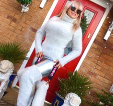 fluffy angora jumpers ebay