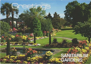 Postcard: Factory Gardens Sanitarium Health Food Co. /Christchurch - New Zealand - Picture 1 of 2