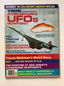 True Flying Saucers & UFOs Quarterly Magazine #2 SUMMER 1976 - VERY GOOD - Picture 1 of 2