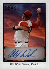 2010 TRISTAR Obak Autographs Black #A45 Alex Wilson /50