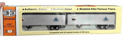 Con-Cor HO RTR #0004-008202 45’ Rivet Side Dry Van Crab Orchard /2 Pack NIB - Image 1 of 4