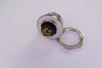 09-0416-80-05 Binder Circular Connector Receptacle 5 Pos Panel Mount Female - Image 1 of 3