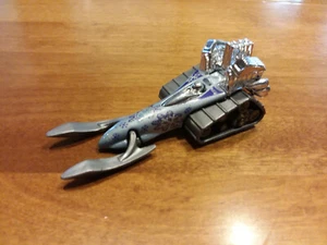 Vintage Hot Wheels 1995 Light Blue Snowflake Big Chill Snowmobile Car - Picture 1 of 4