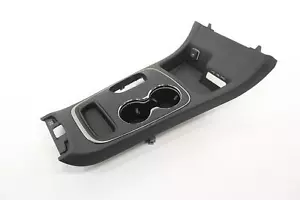 2018-2020 DODGE DURANGO CENTER CONSOLE SHIFTER BEZEL W/ CUPHOLDER OEM BLACK_CLX9 - Picture 1 of 20
