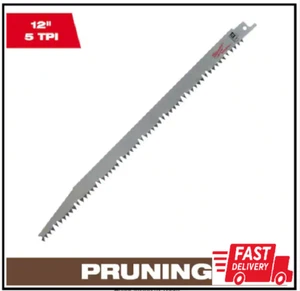 12 in. 5 TPI Pruning SAWZALL Reciprocating Saw Blade - Picture 1 of 2