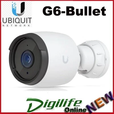 Ubiquiti UniFi Protect G6 Bullet 4K PoE All-weather IP Surveillance Camera - image 1 of 2