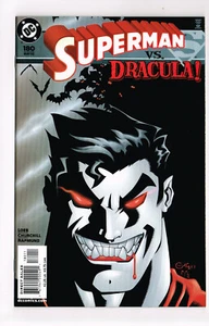 SUPERMAN #180 DC COMICS 2002 NM+ VS DRACULA IAN CHURCHILL JEPH LOEB  - Picture 1 of 2