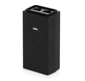 Ubiquiti 24-volt DC 12-watt Gigabit PoE Adapter, Black, Canada Ver | POE-24-12WG - Picture 1 of 1
