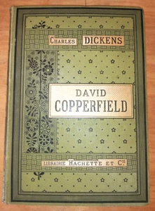 CHARLES DICKENS DAVID COPPERFIELD 1885 ILLUSTRE TRES JOLI CARTONNAGE IN4 - Picture 1 of 6