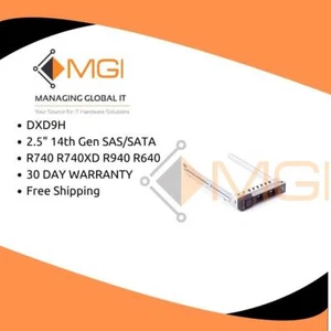DXD9H (24 PACK) DELL G14 FOR R740 R740XD R7415 R940 R640 2.5" HDD TRAY CADDY - Afbeelding 1 van 3