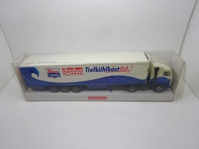 Herpa: Scania 142 Rimorchio Piattaforma Packfisch (GK104) - Immagine 1 di 2