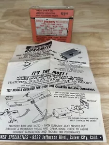 Vintage BONNER Duramite Multi- Channel Multi SERVO RC Airplane Plane RARE HTF - Picture 1 of 12