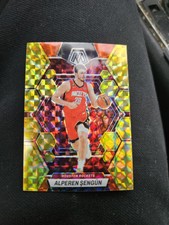 2022-23 Panini Mosaic Basketball - Yellow Mosaic Prizm #41 - Alperen Sengun