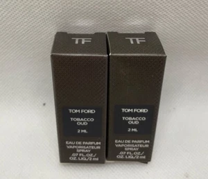 🔥2-2ML Tom Ford Tobacco Oud🔥RARE DISCONTINUED EDP 4 ML Total Sample Spray Mini - Picture 1 of 4
