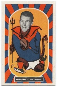 1957 VFL Kornies Mascots (2) John BECKWITH Melbourne (Near Mint / Mint) - Picture 1 of 2