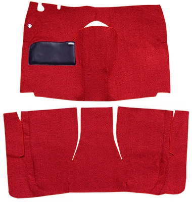 Ford Skyliner 1958 retráctil techo rígido asientos eléctricos kit de alfombra de bucle de repuesto Foto 1 de 3