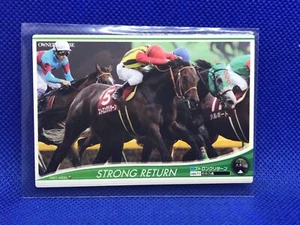 STRONG RETURN Horse Racing card OWNERS HOUSE Japanese BANDAI 2012 F/S - Picture 1 of 2