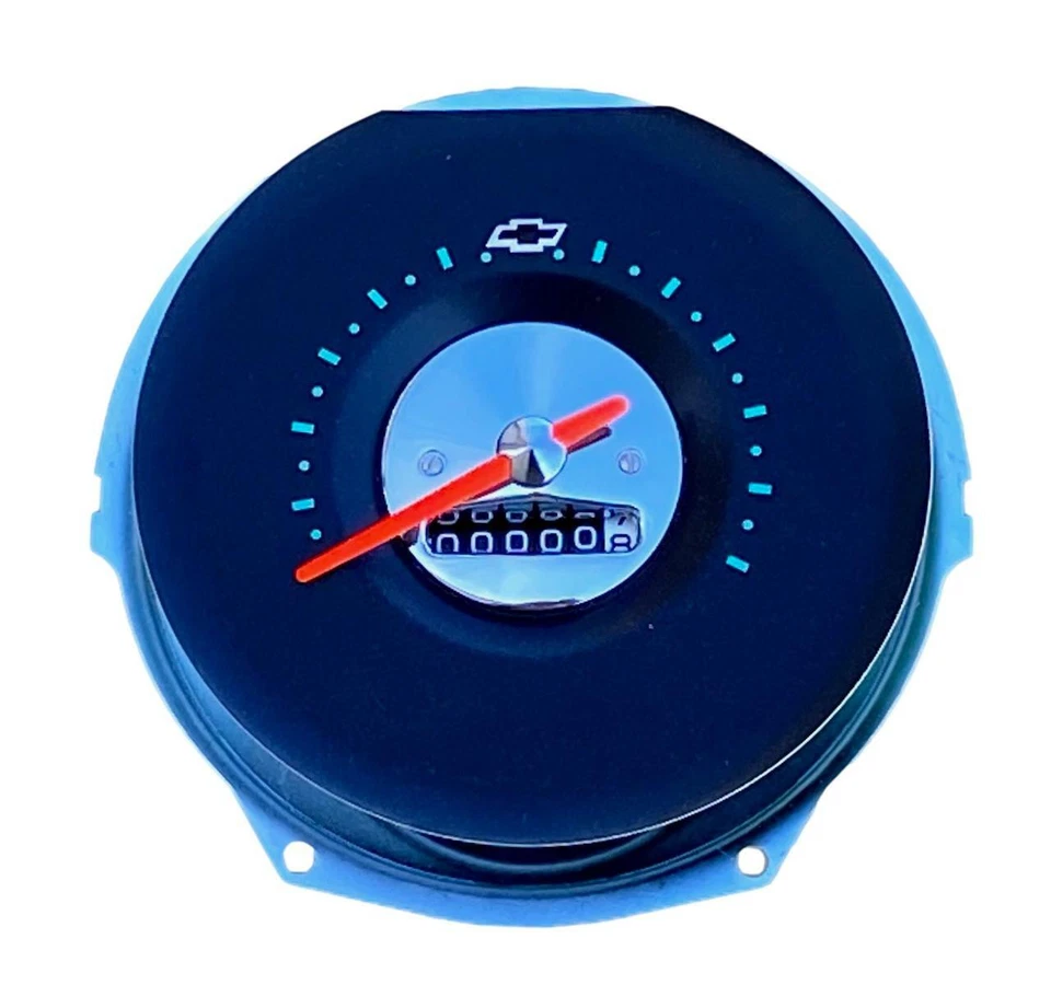 57 Chevy Speedometer Gauge Manual Transmission 1957 Chevrolet G1N Foto 1 de 4